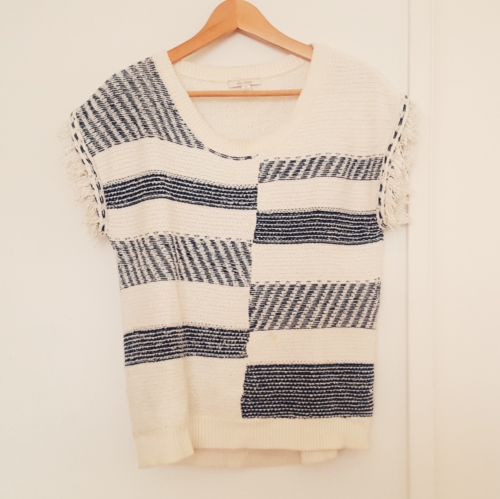 Ella Moss Fringe Sweater